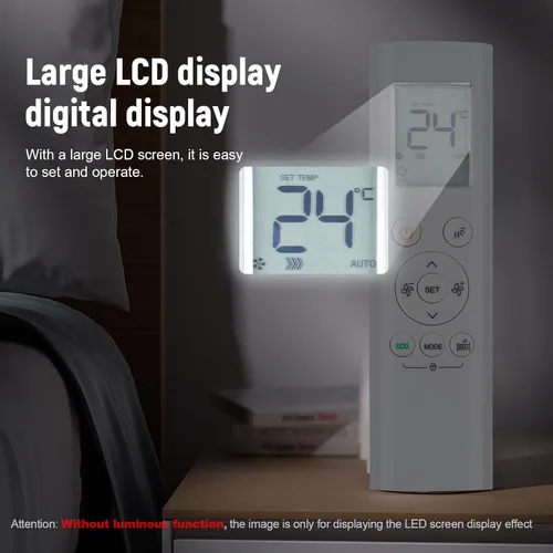Vista 3 de RG58B/BGE Nuevo Reemplazo para Midea Aire Acondicionado Control Remoto