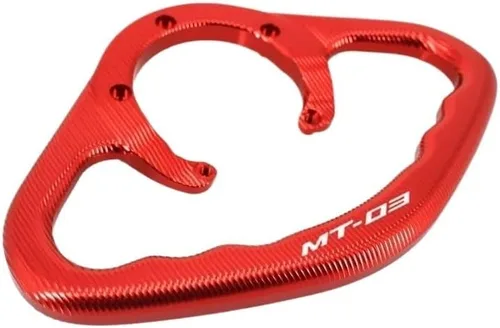 Vista 3 de F - Manijas CNC para pasajeros, para motocicleta, para Yamaha MT-07, MT-03, MT-09, MT-25, MT, 03, 07, 09, 25, MT09, MT03 Y (color negro MT-03)