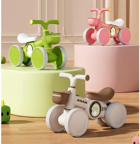 Vista 8 de Toddler Best First Birthday Gift Children Walker Wiggle car Verde