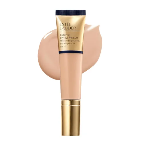 Vista 28 de Estée Lauder Futurist Hydra Rescue Moisturizing Foundation Makeup SPF 45 for a 12-Hour Glow, 1.2 Fl Oz