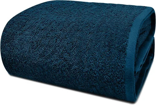Vista 18 de DAN RIVER Paquete de 1 sábana de baño de 40x80 pulgadas, sábanas de baño jumbo para adultos, toallas grandes gruesas y absorbentes - Aguamarina