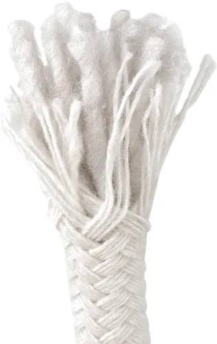 Vista 6 de MOUYAT Cuerda de algodón natural de 328 pies x 1/4 pulgadas, cordón de algodón trenzado multiusos para colgar ropa, macramé, colgador de plantas