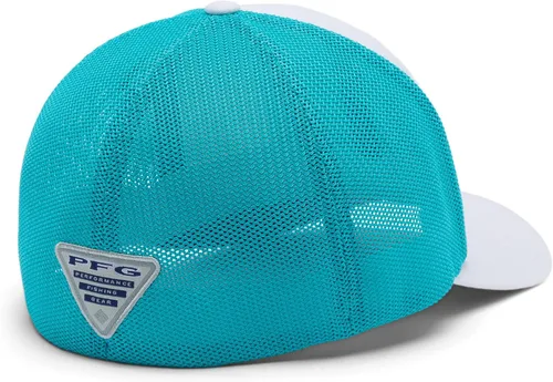 Vista 242 de Columbia Gorra de bola de malla Bandera antigua de malva/blanco/pescado