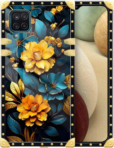 Vista 148 de Funda compatible con Samsung Galaxy A03S 4G, TPU suave de lujo y parte trasera de policarbonato duro para niñas y mujeres, funda protectora a prueba