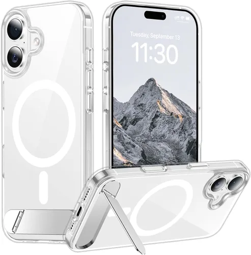 Vista 57 de Funda para iPhone 11 con compatibilidad magnética, [Soporte invisible incorporado][Compatible con MagSafe]