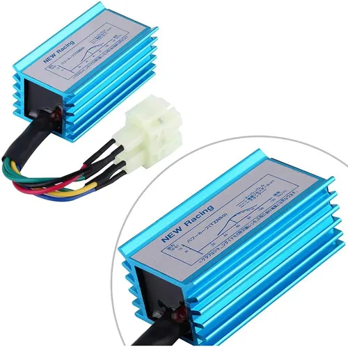 Vista 3 de Racing CDI Box para GY6 50cc-150cc 139QMB 152QMI 157QMJ 4-Stroke Motor Scooters