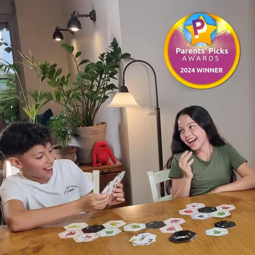 Vista 6 de Groopic Monster's Style - Giro galardonado y divertido en el amado juego de Rummy. Juegos de mesa para niños de 8 a 12 años y familias, innovador