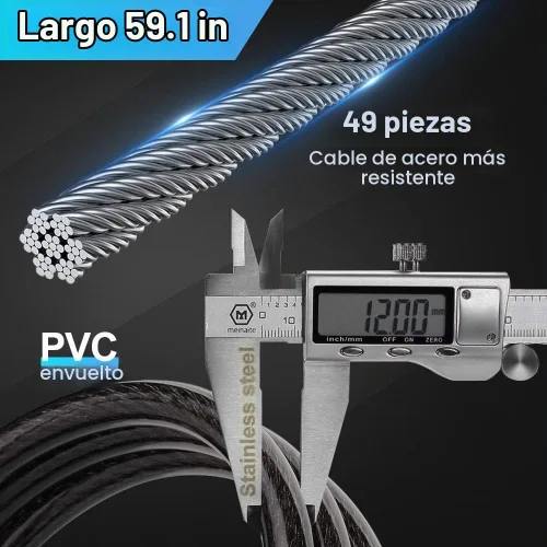 Vista 3 de eLinkSmart - Cerradura de bicicleta de huellas dactilares, bloqueo de cable