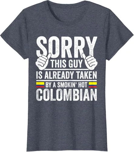 Vista 14 de Camiseta divertida de Colombia Heritage para hombre