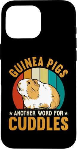 Vista 19 de Guinea Pigs Another Word For Cuddles Case for iPhone 16