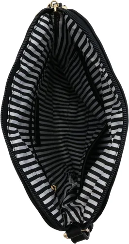 Vista 6 de Bolso FashionPuzzle cruzado con bolsillo de cremallera y flecos
