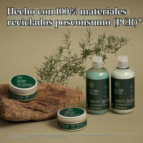 Vista 18 de Champú especial de Tea Tree, Limpieza profunda, Refresca el cuero cabelludo, Para todo tipo de cabello, especialmente cabello graso