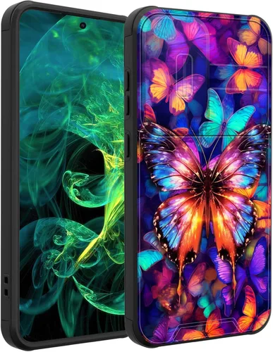 Vista 128 de Funda para Galaxy A16 5G con cubierta para cámara deslizante, resistente de doble capa, híbrida, a prueba de golpes, funda protectora resistente