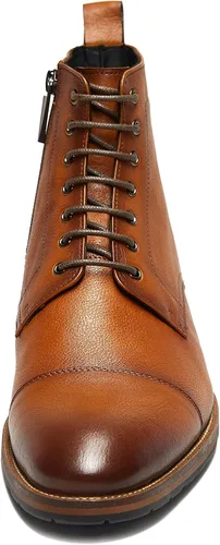 Vista 5 de Dockorio Botas chukka casuales para hombre, botas de vestir de cuero para hombre