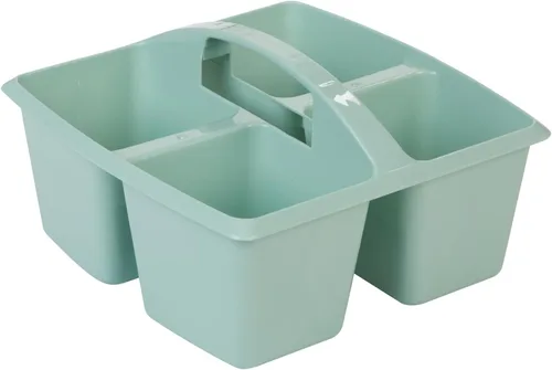 Vista 4 de Cosas realmente buenas Organizadores de 4 compartimentos - Boho, pack de 6 - Organización para el aula