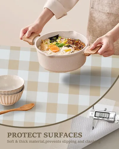 Vista 2 de Revestimiento de estante para armarios de cocina, forros de cajones no adhesivos antideslizantes de agarre fuerte, papel grueso para estantes