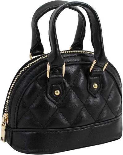 Vista 2 de Mini bolso de mano con asa superior para niñas, bolso cruzado con cadena