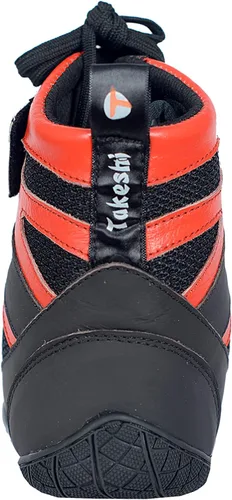 Vista 5 de TAKESHI FIGHT GEAR Boxing Shoes, Wrestling Shoes Men & Women, Kickboxing Shoes