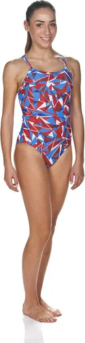 Vista 2 de ARENA Women's Shattered Glass Light Drop Back MaxLife One Piece Swimsuit