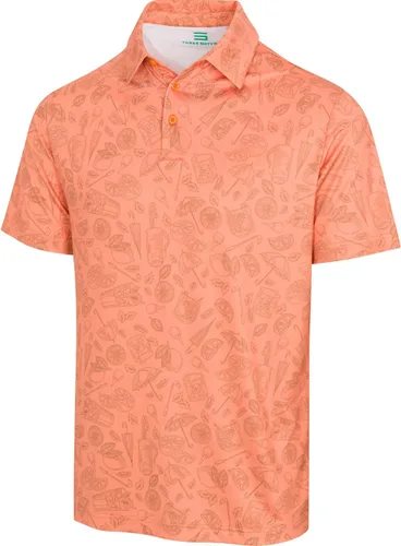 Vista 16 de Three Sixty Six Camisas de golf de secado rápido para hombre, polo casual de manga corta que absorbe la humedad verde (Atlantic Green)