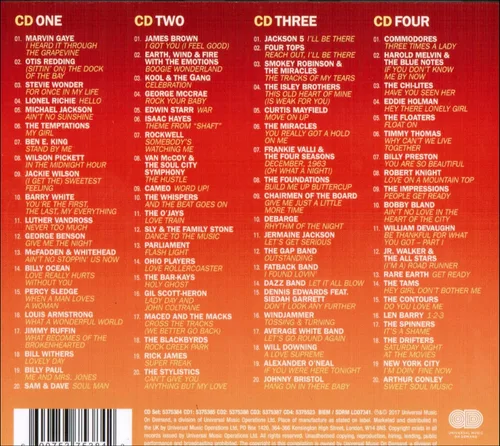 Vista 2 de 80 Great SOUL & MOTOWN Classics of the 60's, 70's, & 80's ** BOX **