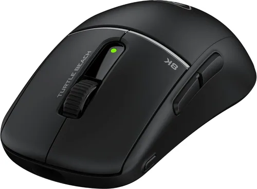 Vista 8 de Turtle Beach Burst II Pro Black Wireless Esports Gaming Mouse - 8K Poll, 57g Ultralight, 150-Hour Battery, Optical Switches, Symmetrical, 30K DPI