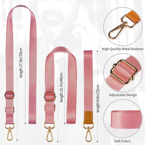 Vista 2 de Cordón cruzado para teléfono celular, correas ajustables para el cuello para el hombro con cordón de muñeca, almohadillas de sujeción para teléfono