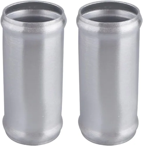 Vista 6 de AC PERFORMANCE - Unión de tuberías de aleación de aluminio, 2 unidades, 1 pulgada, conector de tubos de silicona, 4 pulgadas de longitud