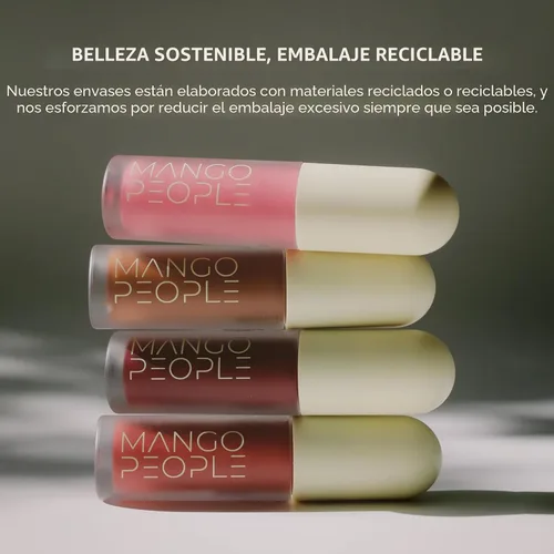 Vista 9 de Mango People Tinte labial brillante hidratante, tinte de larga duración Jalea de Jamun