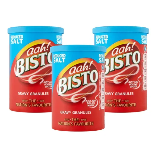 Vista 9 de Bisto Gránulos de salsa de sodio reducido en recipiente de 5.9 onzas (paquete de 1)