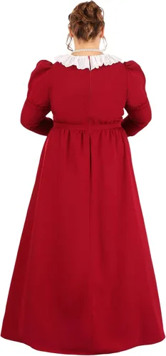Vista 4 de Disfraz de Abigail Adams para mujer talla grande