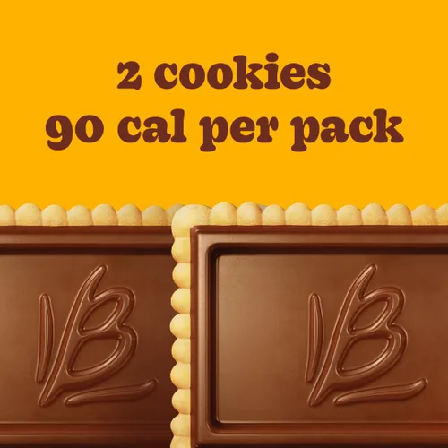 Vista 4 de Bauducco Galletas Choco Biscuit – Galletas crujientes cubiertas de chocolate, envueltas individualmente para aperitivos, postres y loncheras, 25.3