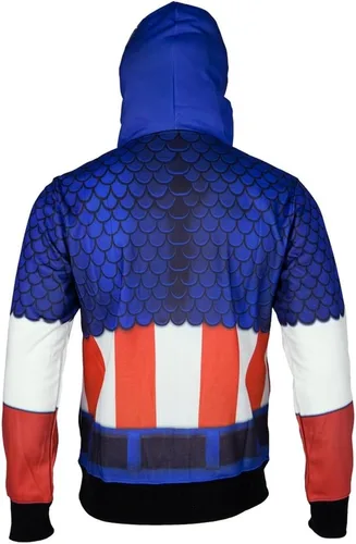Vista 2 de Marvel - Sudadera con capucha para hombre
