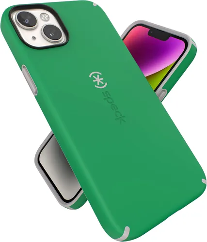 Vista 11 de Funda Speck MagSafe para iPhone 15 Plus - Protección contra caídas y de cámara, agarre seguro de tacto suave, compatible con carga inalámbrica, se