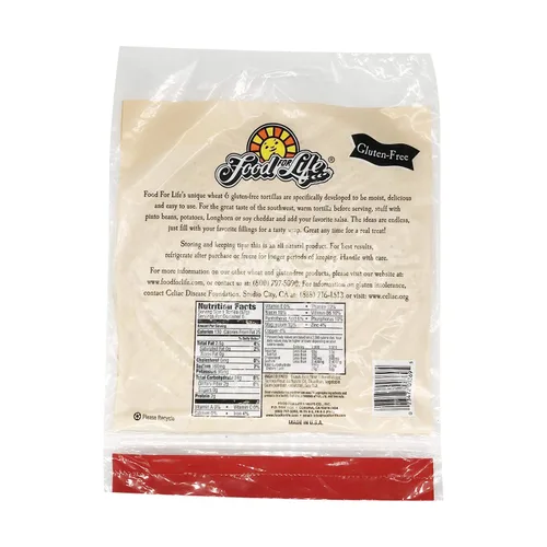 Vista 3 de Tortillas de arroz integral FOOD FOR LIFE, 12 onzas