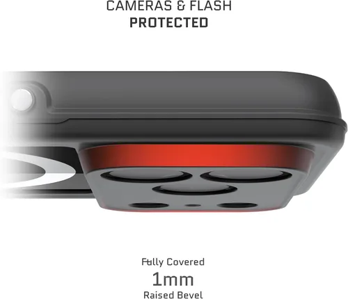 Vista 78 de Ghostek NAUTICAL funda delgada para iPhone 14 Plus a prueba de golpes impermeable con protector de pantalla y imán MagSafe con carga inalámbrica