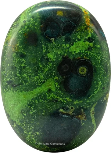 Vista 109 de Piedras de Siete Chakras de Amazing Gemstone y Piedras Curativas - Grandes Piedras de Palma de Cristal - Cristal para Buena Suerte, Energía Positiva
