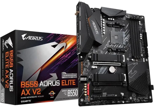 Vista 6 de GIGABYTE Placa base B550I AORUS PRO AX AMD AM4 ITX, soporta Ryzen 5000/4000/3000 Series, DDR4, 6+2 Power Phase, 2X M.2, PCIe 4.0, USB-C, WiFi 6, LAN