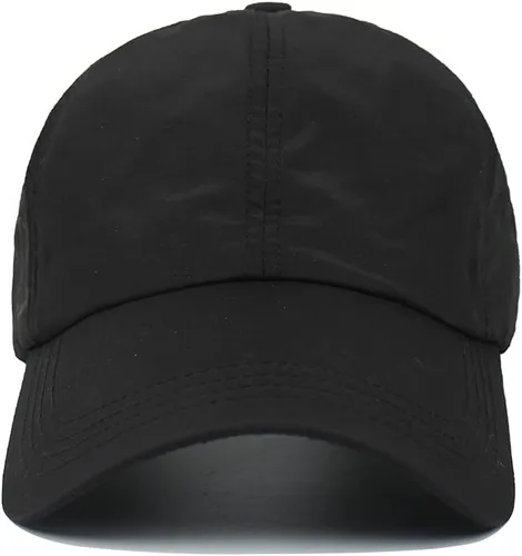 Vista 7 de Gorra de béisbol de cola de caballo para mujer, gorra de béisbol de malla de secado rápido con agujero de cola de caballo