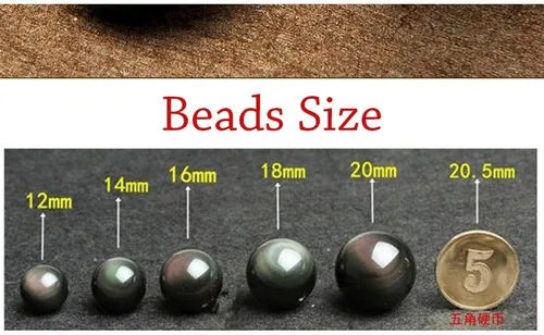 Vista 5 de Obsidian Necklace, Rainbow Obsidian Necklace Men Women Couple Black Pendant Necklaces Real Raw Natural Stone Talisman Obsidiana Negra Original