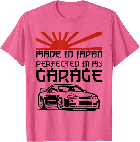 Vista 25 de JDM Japan Motorsport Tuning Car - Camiseta de los años 90, Blanco, S