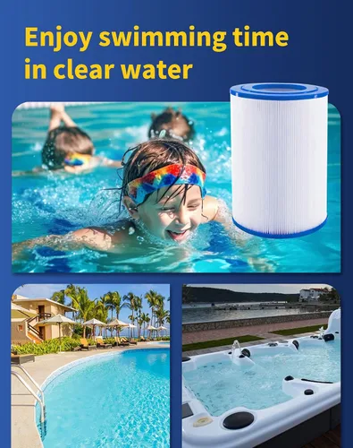 Vista 6 de ZOTEE Filtro de repuesto para bañera de hidromasaje Aqua Crest PDM28 461273, Dream Maker 2 Pack Compatible with Aquarest Dream Maker 461273