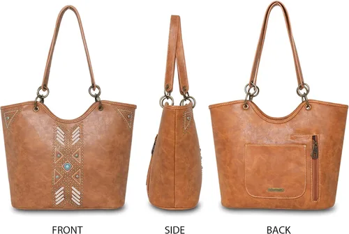 Vista 2 de Western - Bolso bandolera para mujer, con correa ajustable