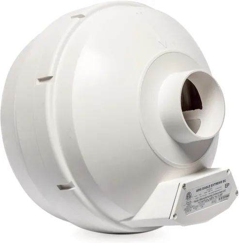 Vista 5 de Festa AMG Eagle Extreme EC Ventilador de Radón - Ventilador Silencioso y Eficiente Energéticamente de 304 CFM Sistema de Mitigación de Radón