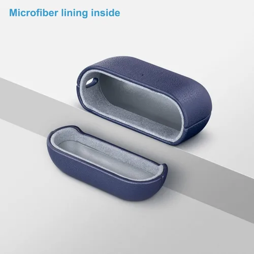 Vista 5 de Lopie Estuche de cuero para AirPods Pro de segunda generación - Rojo, unisex