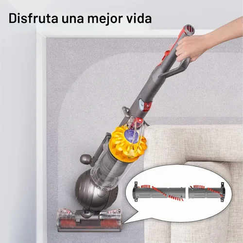 Vista 7 de Rodillo de cepillo de repuesto para aspiradora Dyson DC40, compatible con parte # 924405-01 Negro