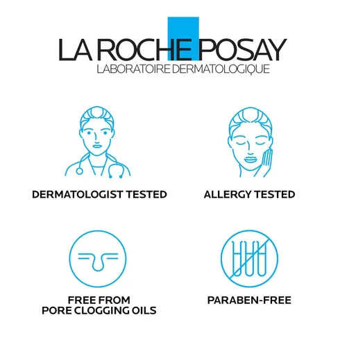 Vista 6 de La Roche-Posay Set de regalo protector de piel seca con Toleriane Limpiador suave hidratante facial 1.7 fl oz, hidratante facial de doble reparación