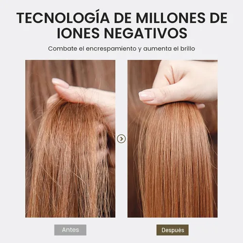 Vista 6 de Cepillo secador de pelo de viaje de doble voltaje en uno, 110-240V