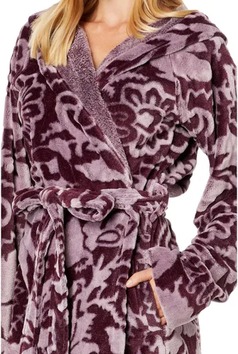 Vista 3 de Verabradley - Bata de felpa para mujer (rango de tallas extendidas)