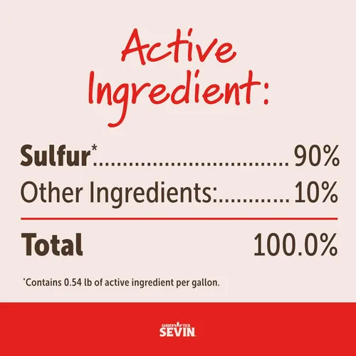 Vista 13 de Sevin 100547227 Polvo de azufre 1.25 libras, etiqueta blanca Control 2 en 1 de enfermedades e insectos, polvo o aerosol, para rosas, cítricos